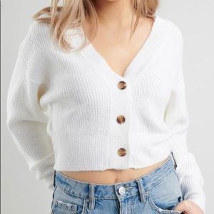 Cropped cardigan